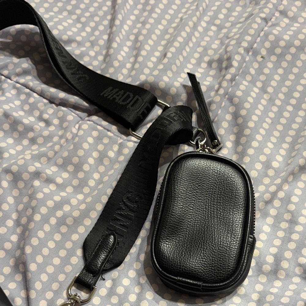 Chic Black Backpack With Silver Embellishments - image 2